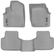 Килимки Weathertech Grey для Audi Q7/SQ7 (mkII) 2020→ / Q8/SQ8/RS Q8 (mkI) 2020→ (2 ряд без кріплень)(1-2 ряд) (WT 468871-468875) - изображение 1