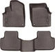 Килимки Weathertech Choco для Audi Q7 (mkII); Q8 (mkI)(2 fixing) 2020→ (WT 478871-478875) - зображення 1