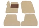 Двошарові килимки Sotra Premium Beige для Ford Focus (mkIII) 2015-2019 (USA) (ST 90613-PR-Beige) - изображение 1
