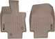 Килимки Weathertech Beige для Toyota Highlander (mkIV) 2019→ (1 ряд) (WT 4516091) - изображение 1