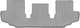 Килимки Weathertech Grey для Toyota Highlander (mkIV) 2019→ (3 ряд) (WT 4616093) - изображение 1