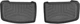 Килимки Weathertech Black для Porsche Taycan (mkI) 2019→; Audi e-tron GT (mkI) 2020→ (2 ряд) (WT 4416112) - изображение 1