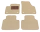 Двошарові килимки Sotra Premium Beige для Volkswagen Atlas/Teramont (mkI)(2 ряд - 3 місця)(1-2 ряд) 2017-2025 (ST 90536-PR-Beige) - изображение 1