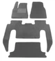 Двошарові килимки Sotra Premium Grey для Tesla Model X (mkI)(6 місць)(без консолі на 2 ряду)(1-2-3 ряд) 2016→ (ST 90606-PR-Grey) - зображення 1