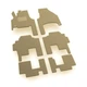 Двошарові килимки Sotra Premium Beige для Fiat Ulysse (mkII)(7 місць)(1-2-3 ряд) 2002-2010 (ST 01736-PR-Beige) - изображение 1