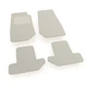 Двошарові килимки Sotra Premium White для Jeep Wrangler (JK)(3-дв.) 2006-2013 (ST 02241-CH-White) - изображение 1