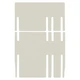 Двошарові килимки Sotra Premium White для Citroen SpaceTourer (mkI); Peugeot Traveller (mkI); Opel Zafira (mkIV)(D); Toyota ProAce (mkII)(2 ряд - 1+2)(3 ряд - 1+2)(2-3 ряд) 2016→ (ST 90859-CH-White) - изображение 1
