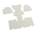 Двошарові килимки Sotra Premium White для Cadillac Escalade (mkII)(2-3 ряд) 2003-2006 (ST 90346-CH-White) - изображение 1