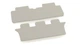Двошарові килимки Sotra Premium White для Toyota Avensis Verso (mkII)(2-3 ряд) 2001-2009 АКПП (ST 90341-CH-White) - изображение 1