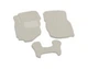 Двошарові килимки Sotra Premium White для Mazda MPV (mkII)(1 ряд) 2000-2006 (ST 90232-CH-White) - изображение 1