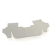 Двошарові килимки Sotra Premium White для Ford Explorer (mkV); Lincoln MKT (mkI)(3 ряд) 2010-2019 (ST 05715-CH-White) - изображение 1