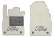 Двошарові килимки Sotra Premium White для Ford Transit / Tourneo Courier (mkII) (1 ряд) 2023 → (АКПП) (ST 91141-CH-White) - зображення 1