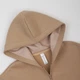 Спортивна кофта на флісі Garnamama Oversize sport zip на молнии с капюшоном 170-176 Бежевый (1043380.1408203) - изображение 5
