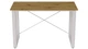 Письменный стол Ferrum-decor Драйв 750x1400x600 Белый металл ДСП Дуб Артизан 32 мм (DRA188) - изображение 3