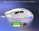 Мышь беспроводная HXSJ Т28 с аккумулятором и RGB подсветкой 2,4G+Bluetooth White - изображение 4