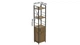 Этажерка 3/34 Ferrum-decor Серии Конект с тумбой 144x34x28 Черный ДСП Дуб Артизан (FD1005) - изображение 2