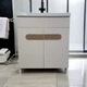 Пластиковая тумба The MIX Бостон с покрытием HPL 3243 velur 70 см - изображение 5