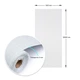 Обои самоклеющиеся Sticker Wall 2800*500*2мм WHITE (D) SW-00002022 - изображение 3