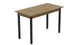 Стол кухонный Ferrum-decor Марио 75x120x60 Черный ДСП Дуб Артизан 16мм (MAR0006) - изображение 1