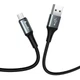 Кабель Avantis AC-80m Cool Silicone USB – Micro- черный - изображение 2