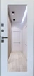 Двери входные в квартиру Кристал двухцветная с зеркалом Ваш ВиД Антрацит/белая 960,860х2050х95 Левое/Правое - изображение 3