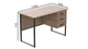 Компьютерный стол Ferrum-decor Гарри 76x120x60 черный ДСП Дуб Сан-Марино 32мм - изображение 2