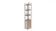 Этажерка 4/34 Ferrum-decor Серии Конект с тумбой 179x34x28 Серый ДСП Дуб Сан-Марино (FD1057) - изображение 1