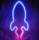 Настенный неоновый светильник ночник Ракета Angel - изображение 6