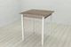 Стол кухонный Ferrum-decor Диего 75x70x70 Белый ДСП Сонома Трюфель 16мм (DIE0033) - изображение 1