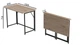 Стол раскладной Морис Ferrum-decor 750x1000x600 Черный металл ДСП Дуб Сан-Марино 16 мм (MORI002) - изображение 2