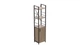 Этажерка 3/34 Ferrum-decor Серии Конект с тумбой 144x34x28 Черный ДСП Дуб Сан-Марино (FD1001) - изображение 1