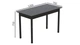 Стол кухонный Ferrum-decor Бенита 75x120x70 Черный ДСП Сосна Кембра 16мм (BEN0010) - изображение 3