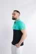 Футболка Polo No Brand бирюзово-Черный XXL (1590528695/4) - изображение 2