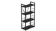 Этажерка 4/60 Ferrum-decor Серии Конект с тумбой 179x60x28 Черный ДСП Сосна Кембра (FD1065) - изображение 1
