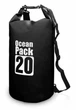 Водонепроницаемая сумка рюкзак гермомешок с шлейкой на плечо Ocean Pack 20 л Black (553582159) - изображение 4
