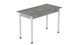 Стол кухонный Ferrum-decor Бенита 75x120x60 Белый ДСП Бетон 16мм (BEN0028) - изображение 1