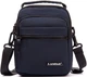 Сумка чоловіча на плече LANPAD 15x19x8 см Синій (LAN82077 blue) - зображення 2