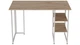 Компьютерный стол Ferrum-decor Кевин 75x100x60 белый ДСП Дуб Сан-Марино 32мм - изображение 3