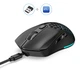Мышь беспроводная HXSJ Т28 с аккумулятором и RGB подсветкой 2,4G+Bluetooth Black - изображение 3