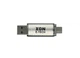 Флеш-накопичувач XON FlashDrive DuoConnect 128GB USB 3.0 + USB Type-C Grey (FX3DX128MS 7607) - зображення 2