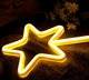 Ночник неоновый лампа No Brand Christmas Star Звезда - изображение 3