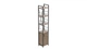 Этажерка 4/34 Ferrum-decor Серии Конект с тумбой 179x34x28 Черный ДСП Дуб Сан-Марино (FD1043) - изображение 1
