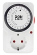 Розетка з таймером електромеханічна добова XON E-Tech SwitchTimer X232 16А 230В Білий (XSTLB012415W 7300) - зображення 1