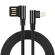 Кабель Avantis AC-47i L-Shape USB – Lightning- черный - изображение 1