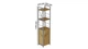 Этажерка 3/34 Ferrum-decor Серии Конект с тумбой 144x34x28 Серый ДСП Дуб Артизан (FD1019) - изображение 2
