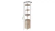 Этажерка 4/34 Ferrum-decor Серии Конект с тумбой 179x34x28 Белый ДСП Дуб Сан-Марино (FD1050) - изображение 2