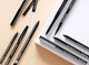 Карандаш каял для глаз черный TopFace Stylo Kajal Eyeliner PT617 №001 для прорисовки слизистой и века - изображение 2