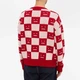 Свитер No Brand Face Maglia jacquard wool sweater Red/White S - изображение 2