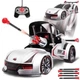 Машинка-трансформер стреляющая RIAS Velocity Demon на радиоуправлении Grey - изображение 9