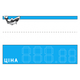 Цінник ламінований ECOTAG Риба 95х65 мм (25шт/уп) (0648) - зображення 2